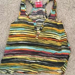 VS pink crop tank